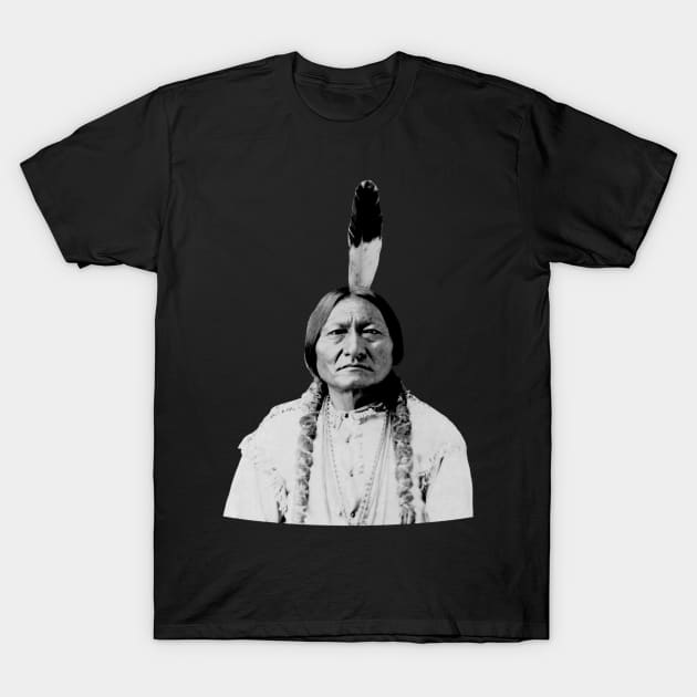 Sioux Chief Sitting Bull T-Shirt by warishellstore